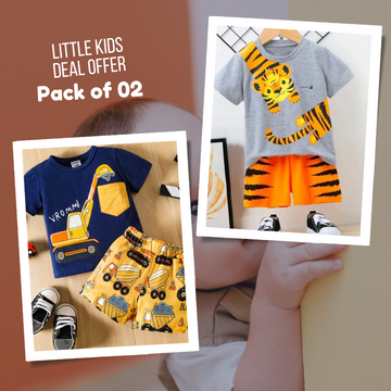 Deal 04 - Pack of 02 Kids Suits