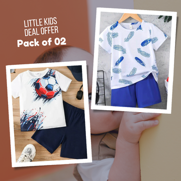 Deal 07 - Pack of 02 Kids Suits