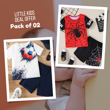 Deal 09 - Pack of 02 Kids Suits