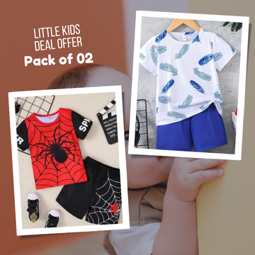 Deal 01 - Pack of 02 Kids Suits
