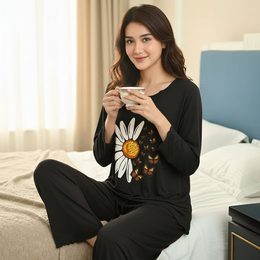 SUNFLOWER LOOSE INDOOR WEAR SET