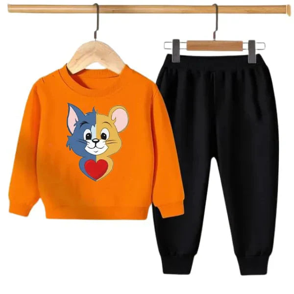 KID BLACK N WHITE WINTER WEAR OUTFIT