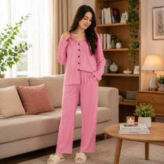 BUTTON HOME WEAR