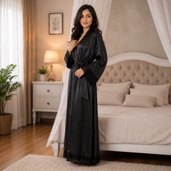 LONG GOWN NIGHTY + BIKINI SET