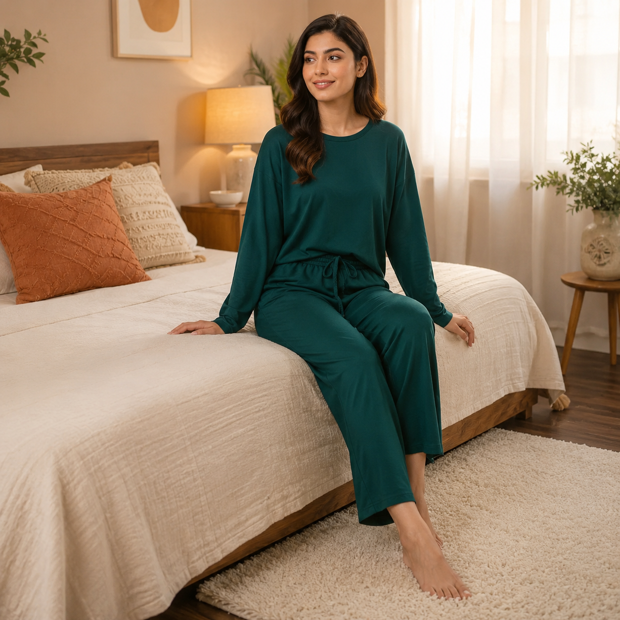 Sherwood Green Palazzo Lounge Wear For Women PJ Set ARTICLE NO# 52
