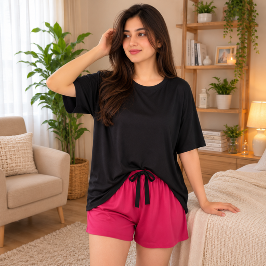 SHORTY LOUNGE WEAR SET