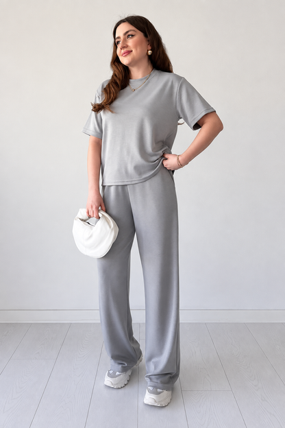 Grey Relaxed Lounge Set