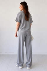 Grey Relaxed Lounge Set