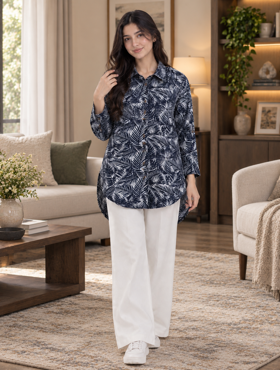 Midnight Leaf Comfort Set