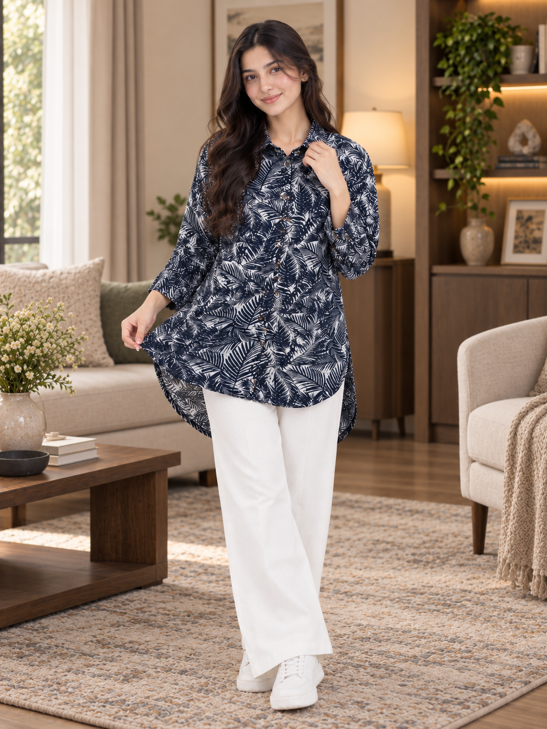 Midnight Leaf Comfort Set