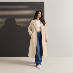 Beige Long Coat