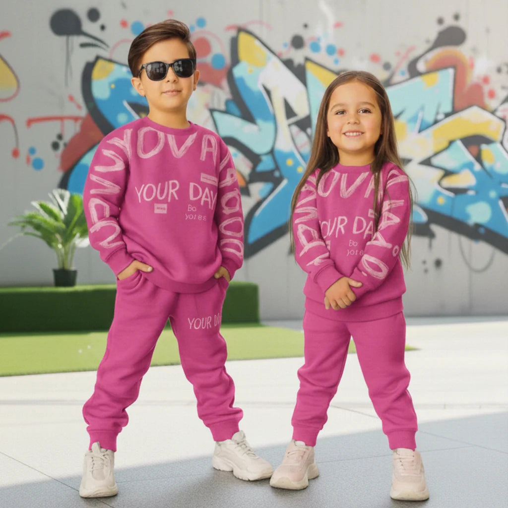 Maroon Winter Tracksuit