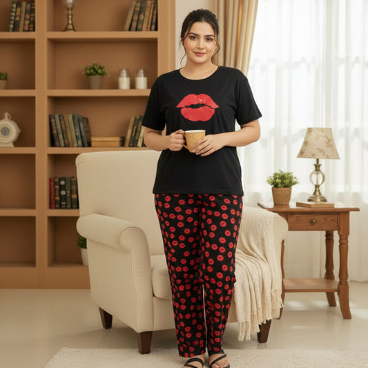 Hot Kiss Woman Pajama Set