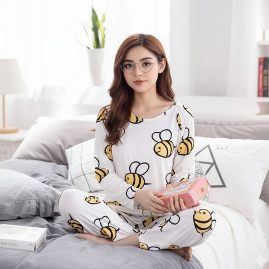 Honey Bee Woman Pajama Set