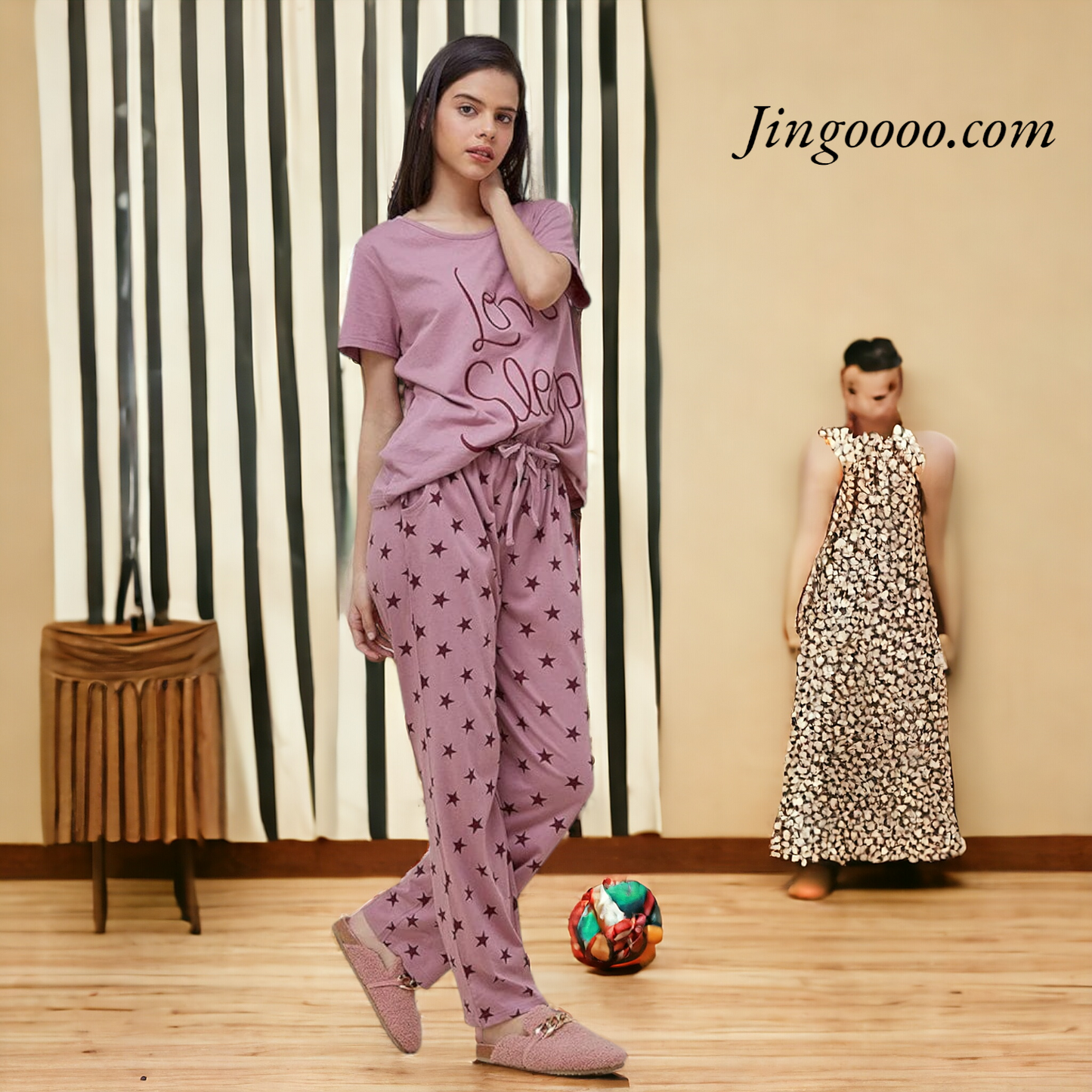 LOVE SLEEP WOMAN PAJAMA SET