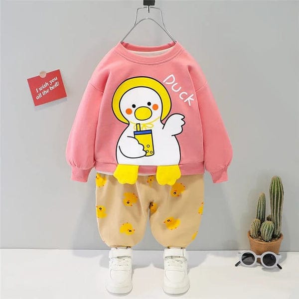 Pink Duck Kids Winter Panel Tracksuit