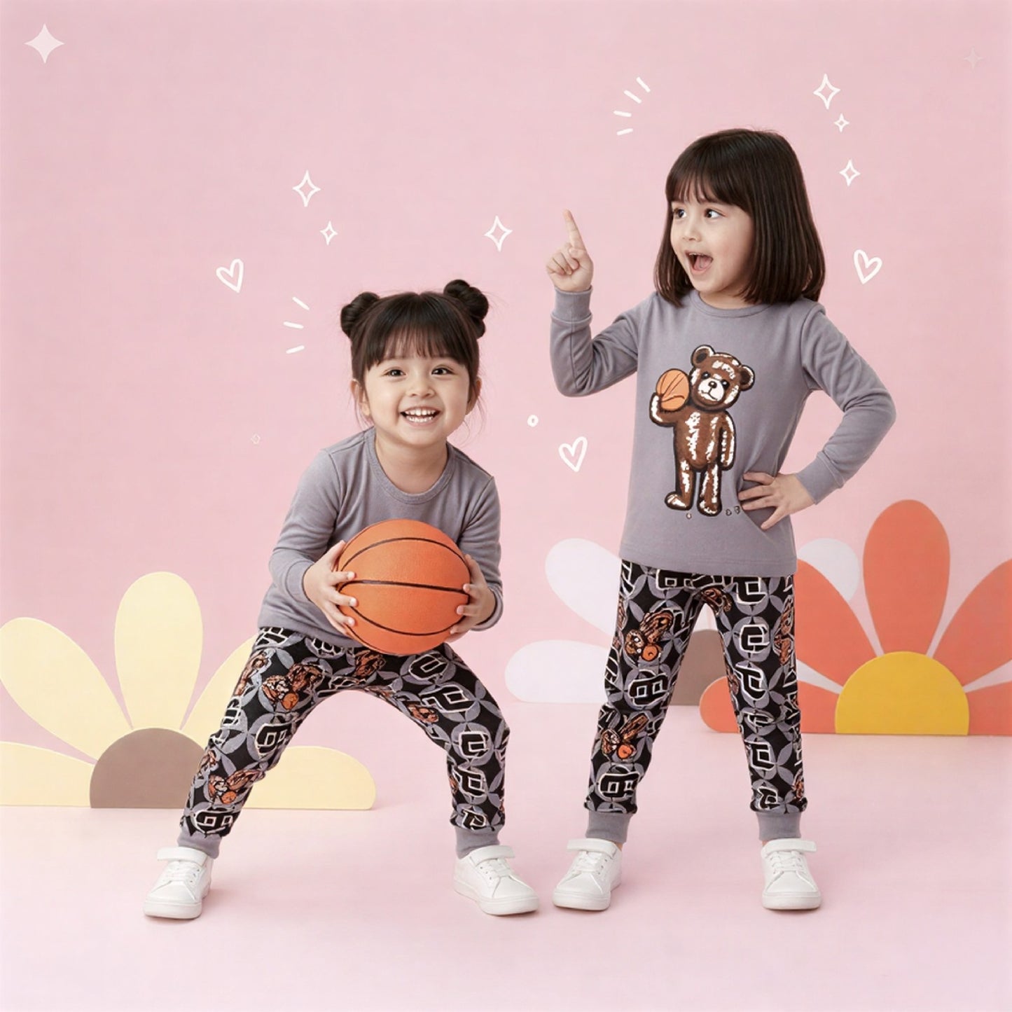 Basket Ball Bear Kids wear