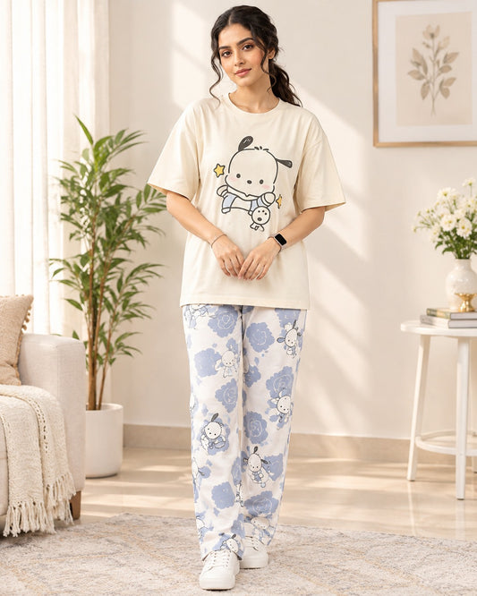 Cloud Bunny Nightwear Set