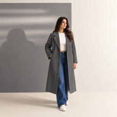 Grey Long Coat