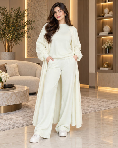 Ivory 3-Piece Lounge Set
