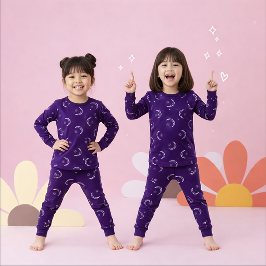 Purple Moon Kids Nightsuit