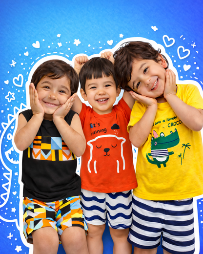 Giggle Gang Playwear Set (Pack of 3)