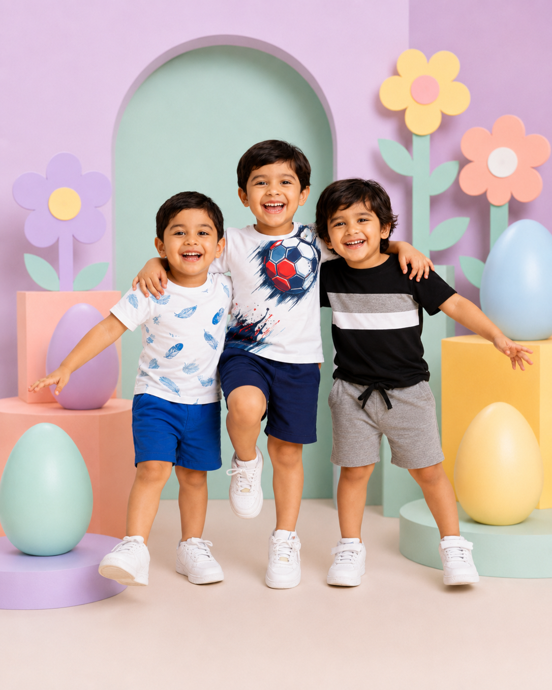 Buddy Burst Playwear Set (Pack of 3)