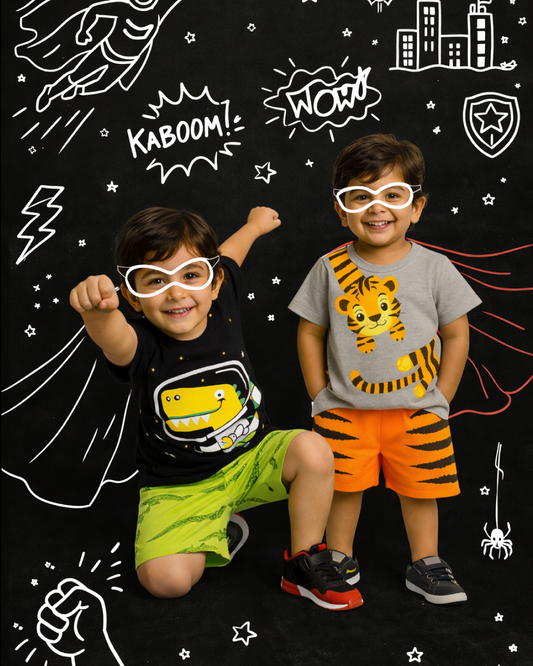 Tiny Avengers Playwear (Pack of 2)