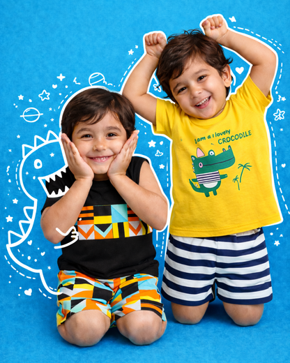 Little Croco Fun Outfit (Pack of 2)