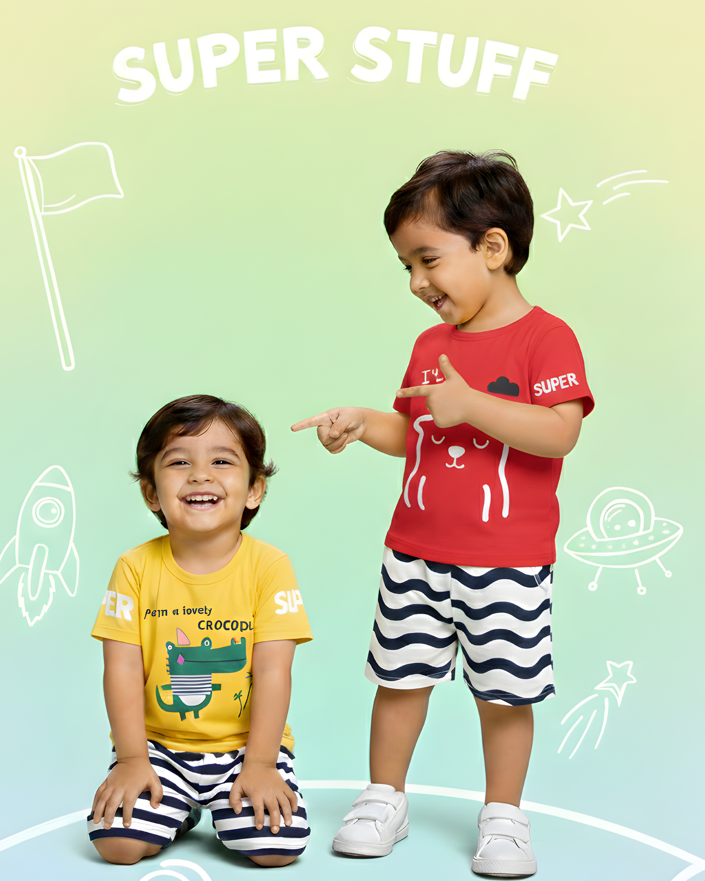 Mini Smile Playwear (Pack of 2)